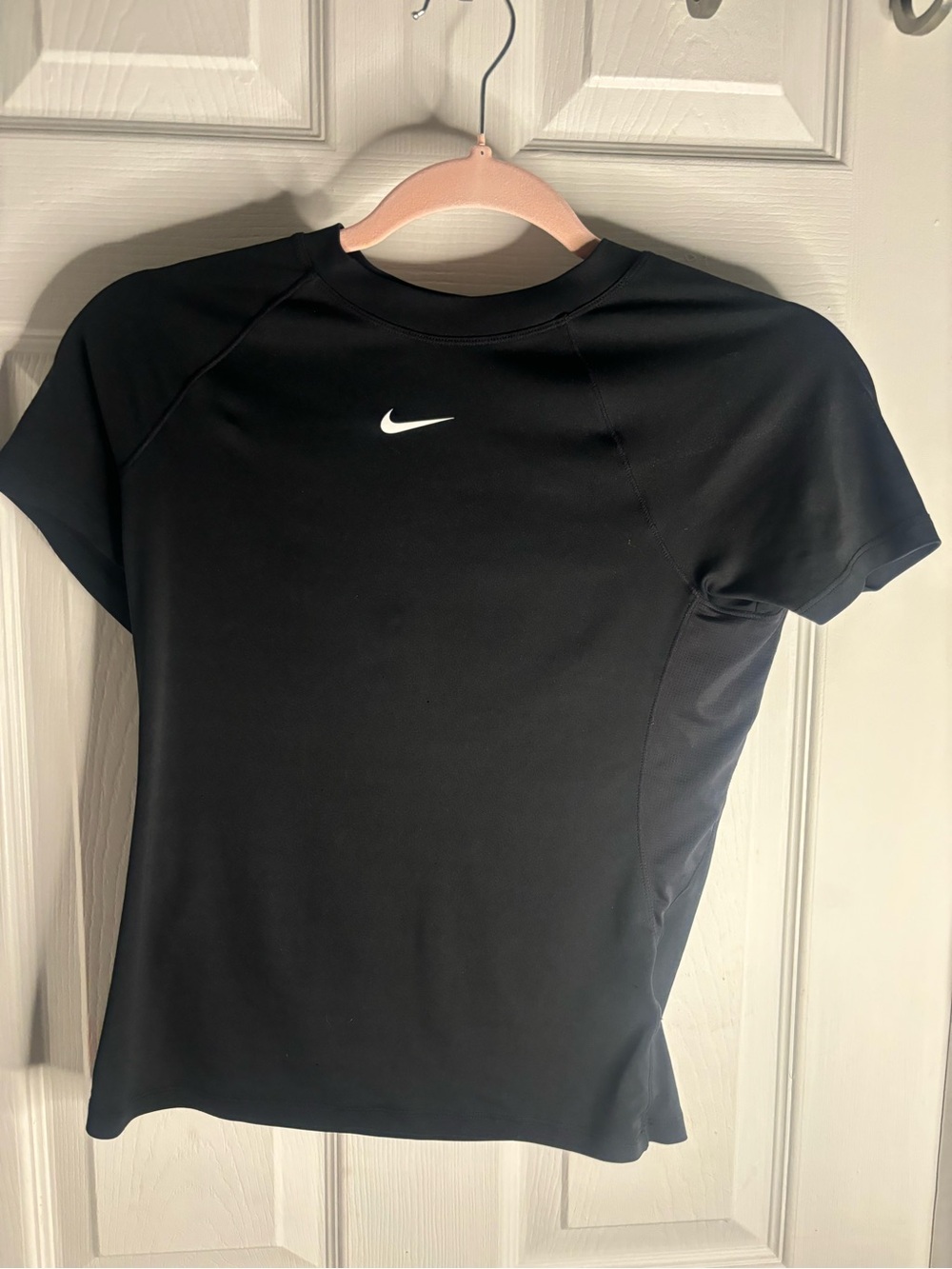 Nike Black Women's Short Sleeve Dri-FIT Training Tee